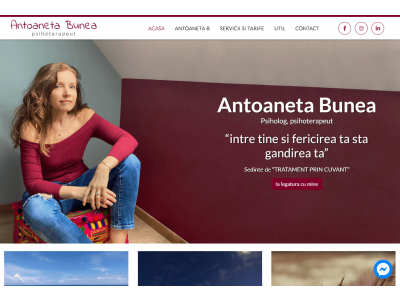 Antoaneta Bunea Psihoterapeut | HDesign